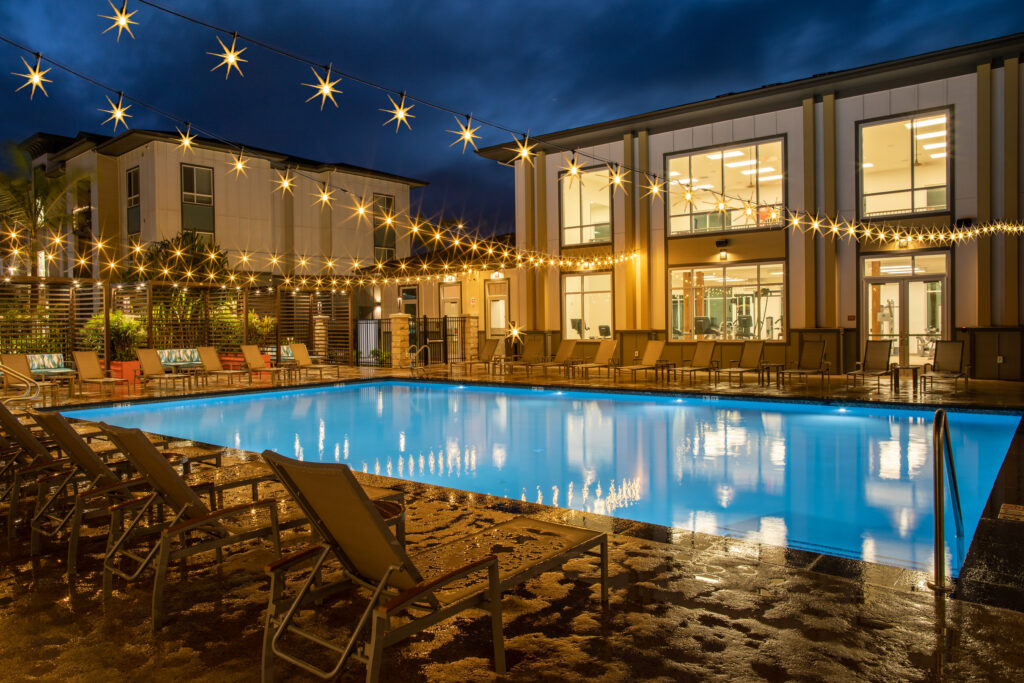 The Element Apartments Pool Side