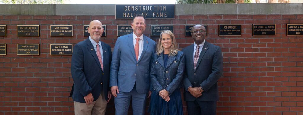 Scott Moss Rinker School of Construction Hall of Fame