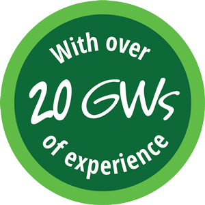 Over 20 GWs of Experience